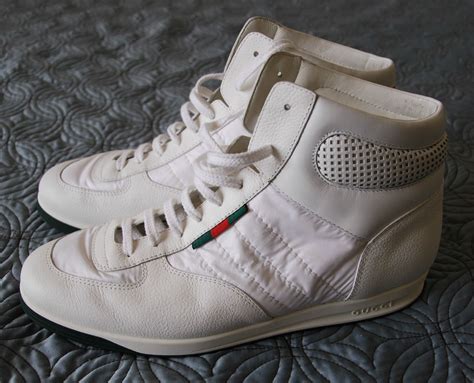 1984 high top gucci sneakers|vintage Gucci sneakers.